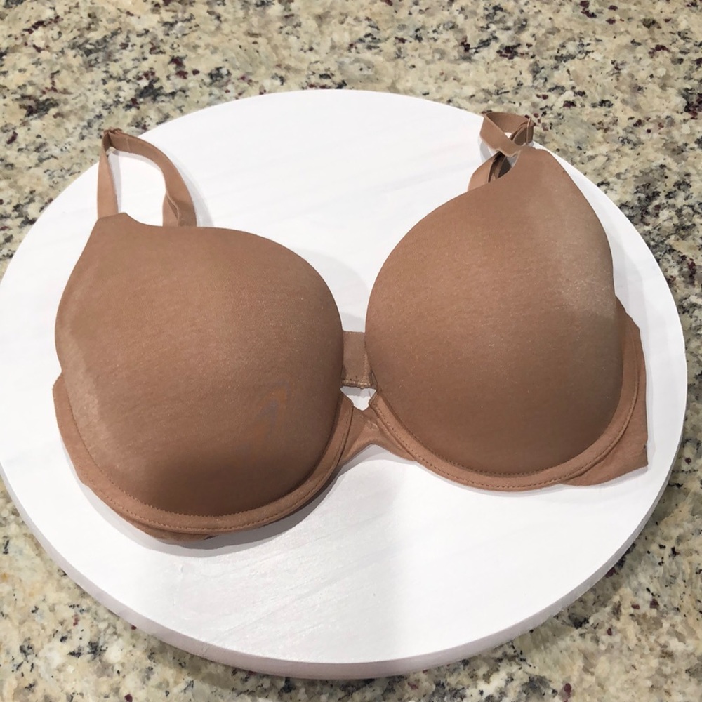 Victoria's Secret. Padded perfect coverage. 34D. Beige.